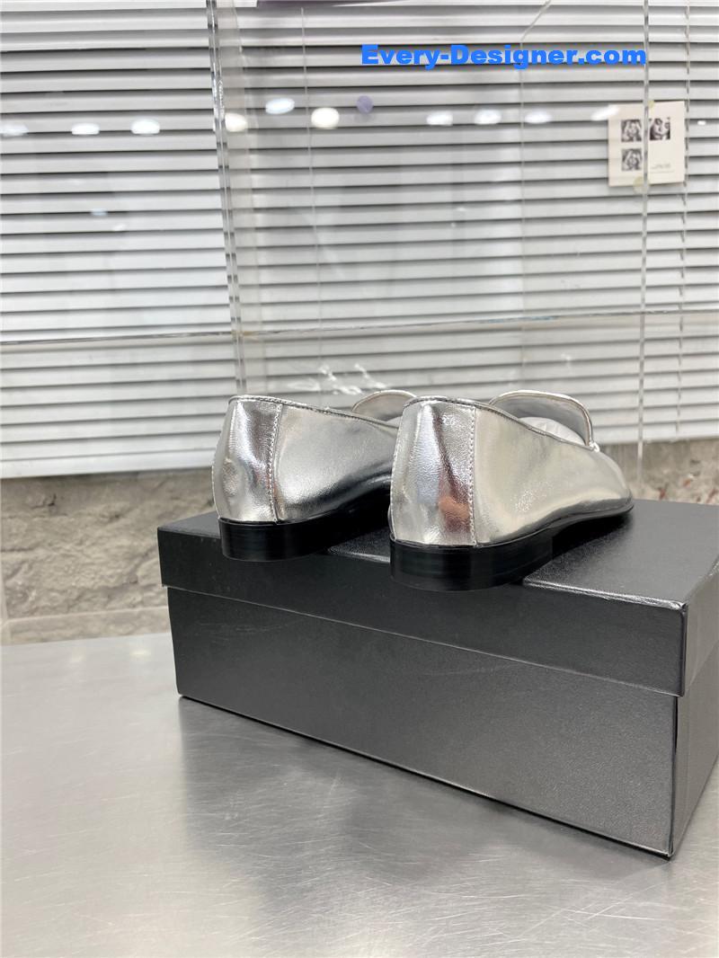 CC new low heel loafers