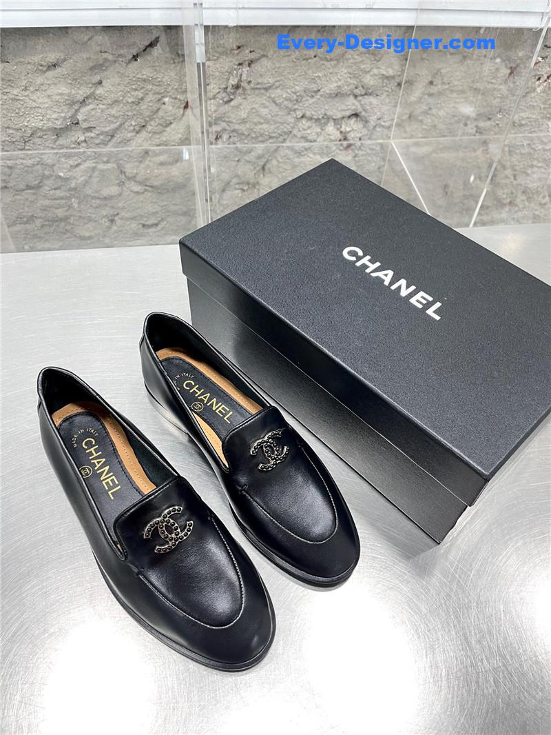 CC new low heel loafers