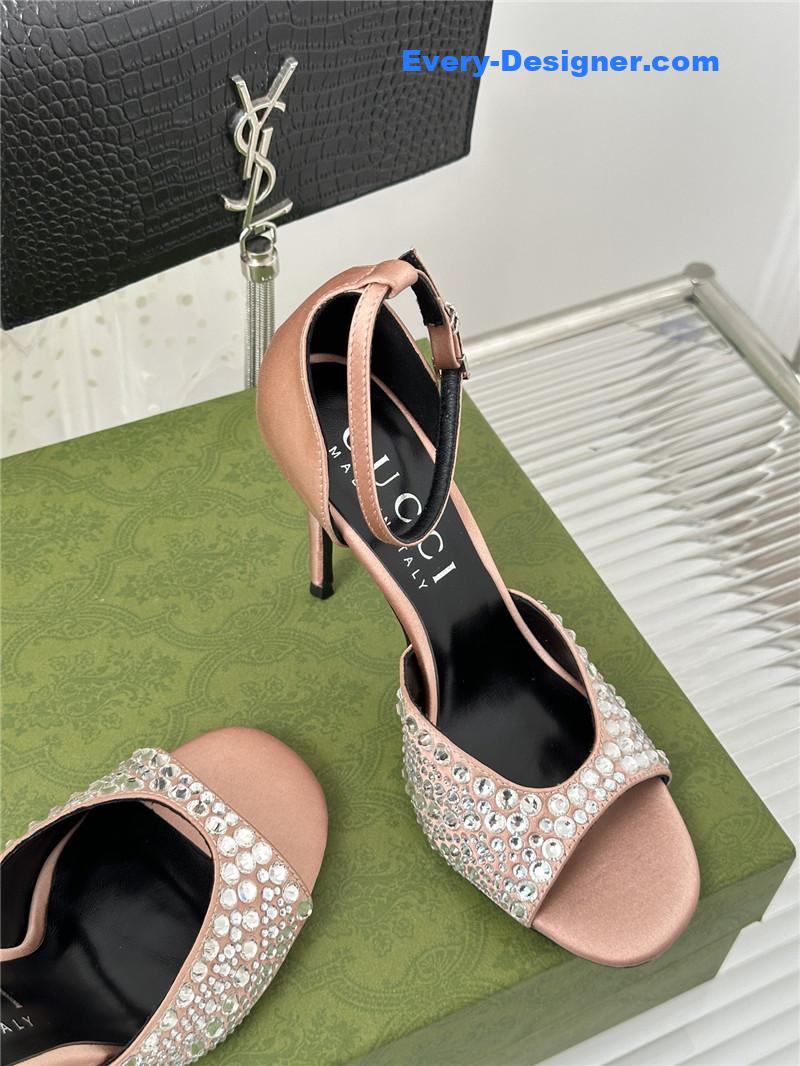 Gvc*1 rhinestone slippers sandals