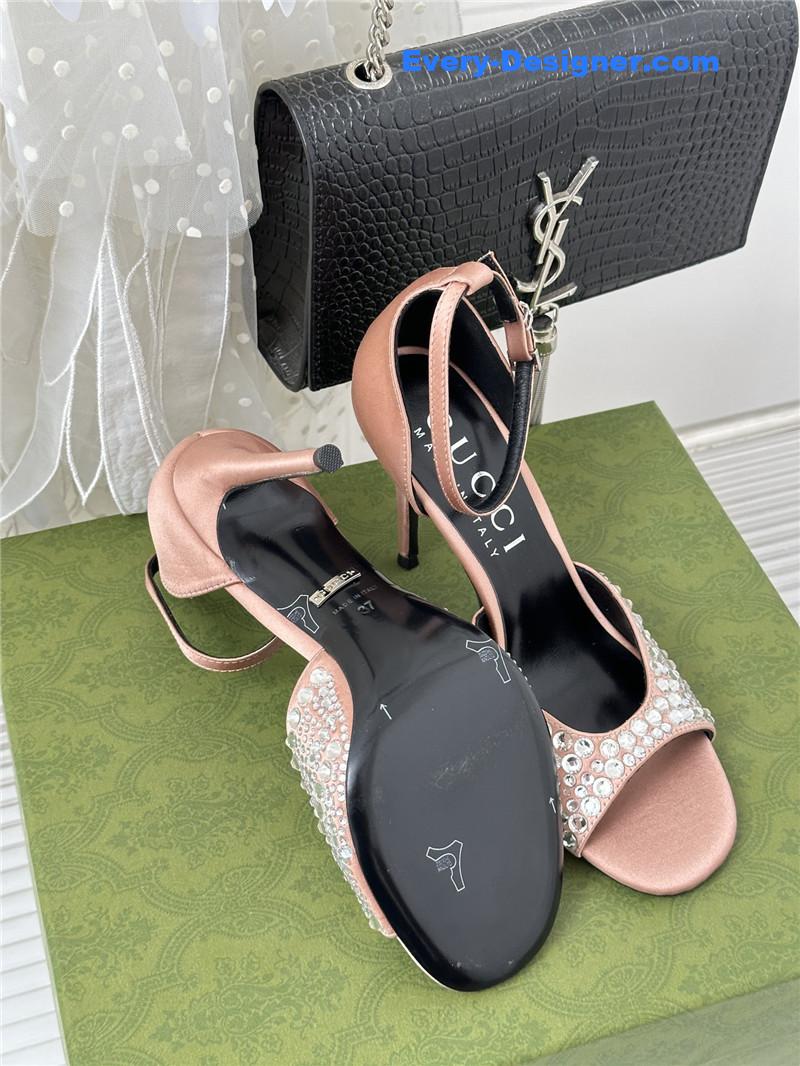 Gvc*1 rhinestone slippers sandals