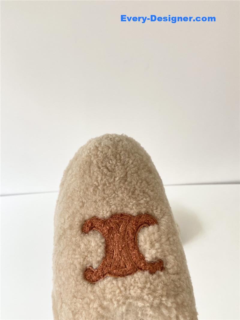 Ce1i*e thick-soled baotou slippers