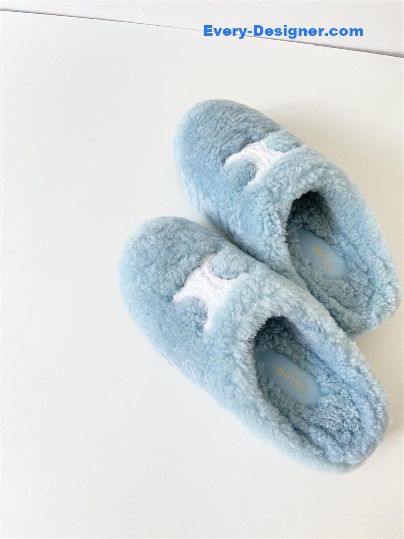 Ce1i*e thick-soled baotou slippers