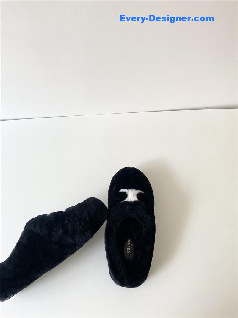 Ce1i*e thick-soled baotou slippers