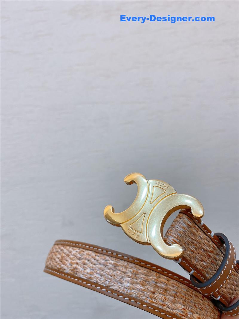 Ce1i*e calfskin belt