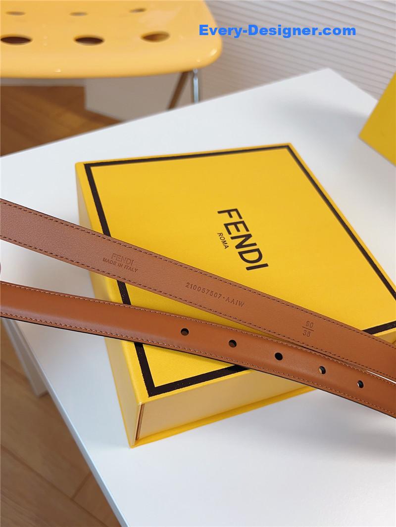 F**di women’s thin belt