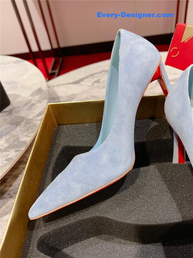 Chr1st1an louboutin banana heel pumps