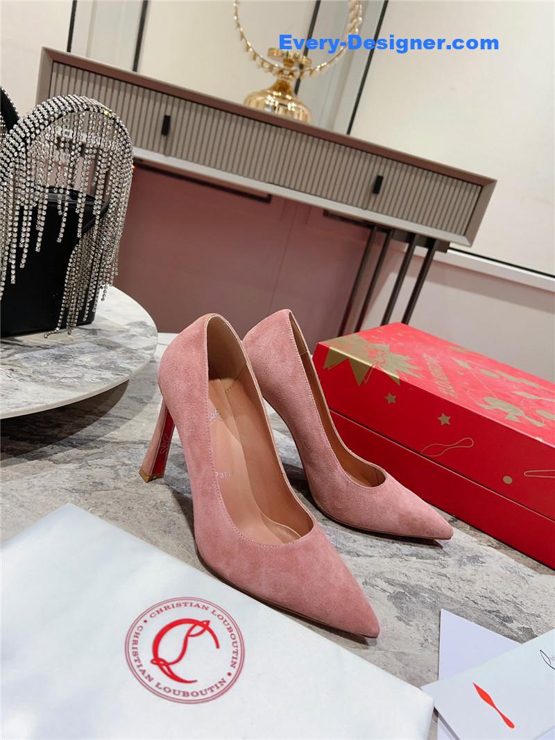 Chr1st1an louboutin banana heel pumps