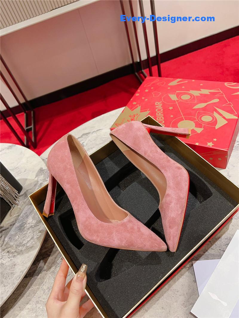 Chr1st1an louboutin banana heel pumps