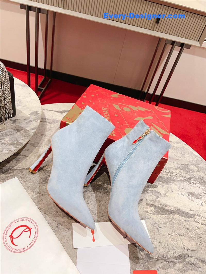 Chr1st1an louboutin banana heel boots