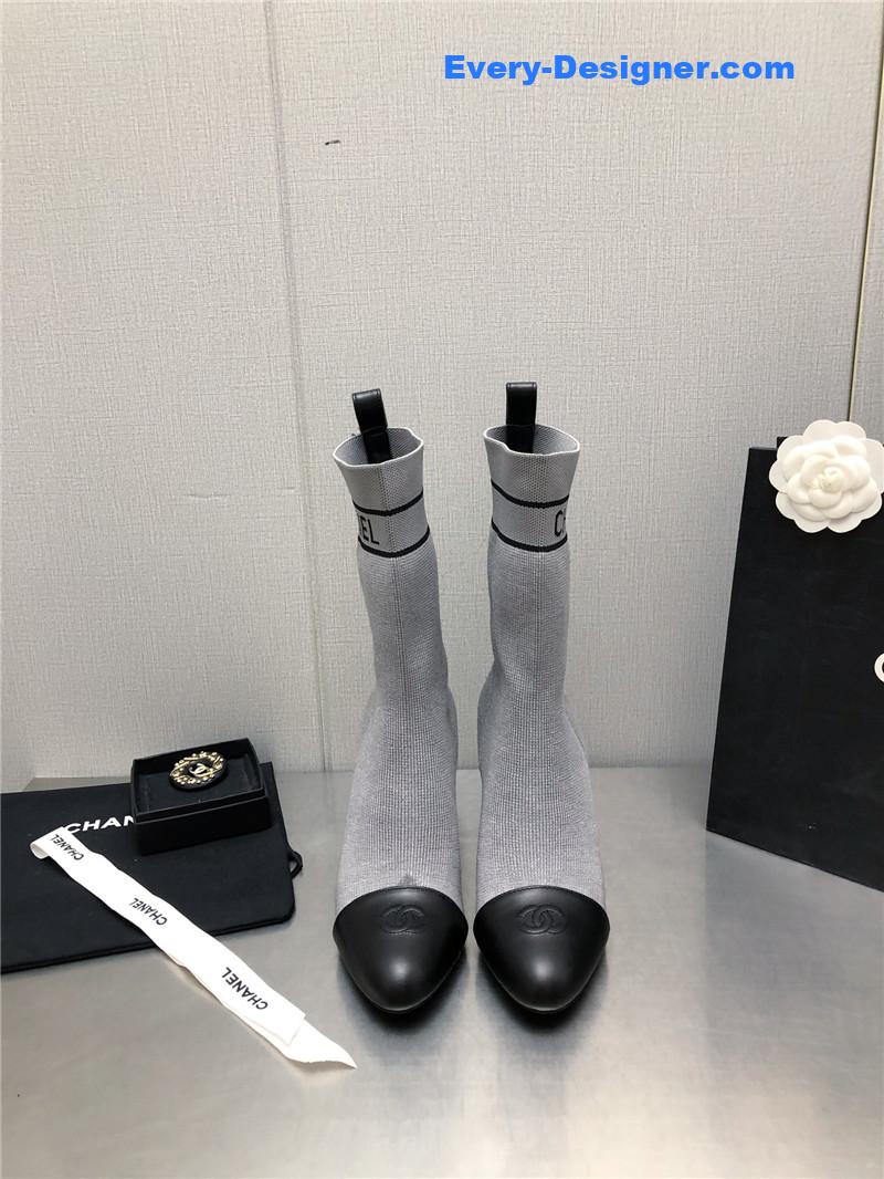 cc D1am0nd double c buckle stiletto boots