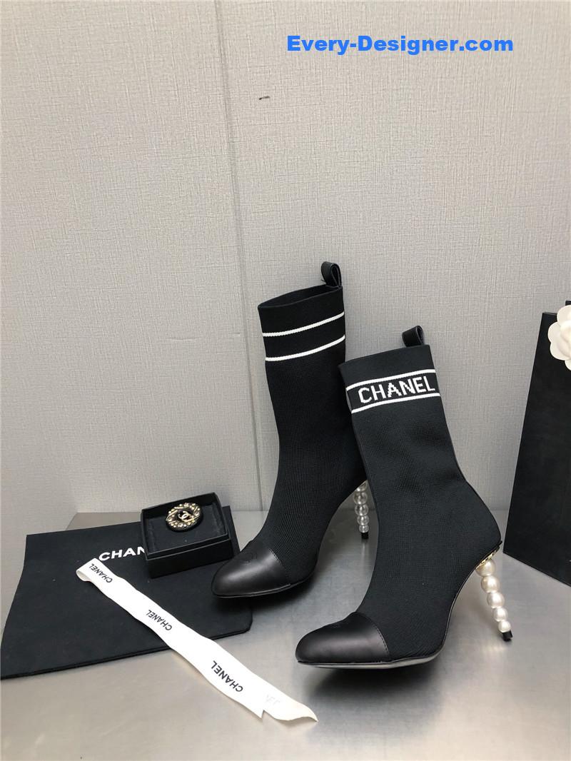 cc D1am0nd double c buckle stiletto boots