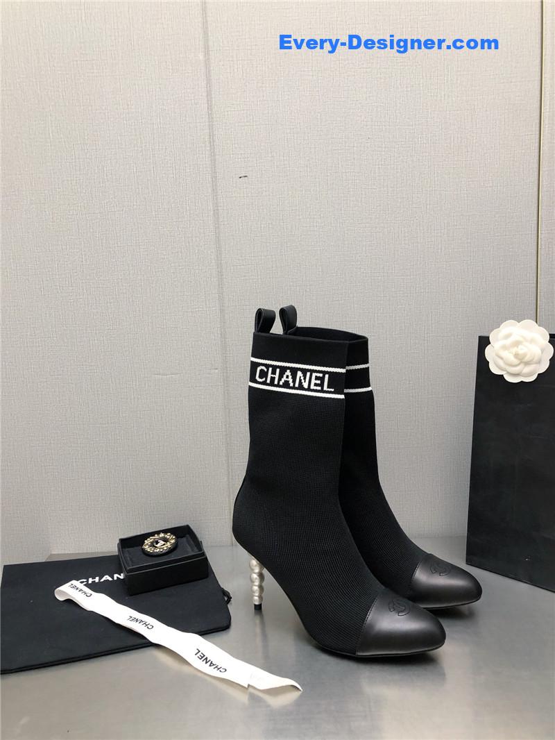 cc D1am0nd double c buckle stiletto boots