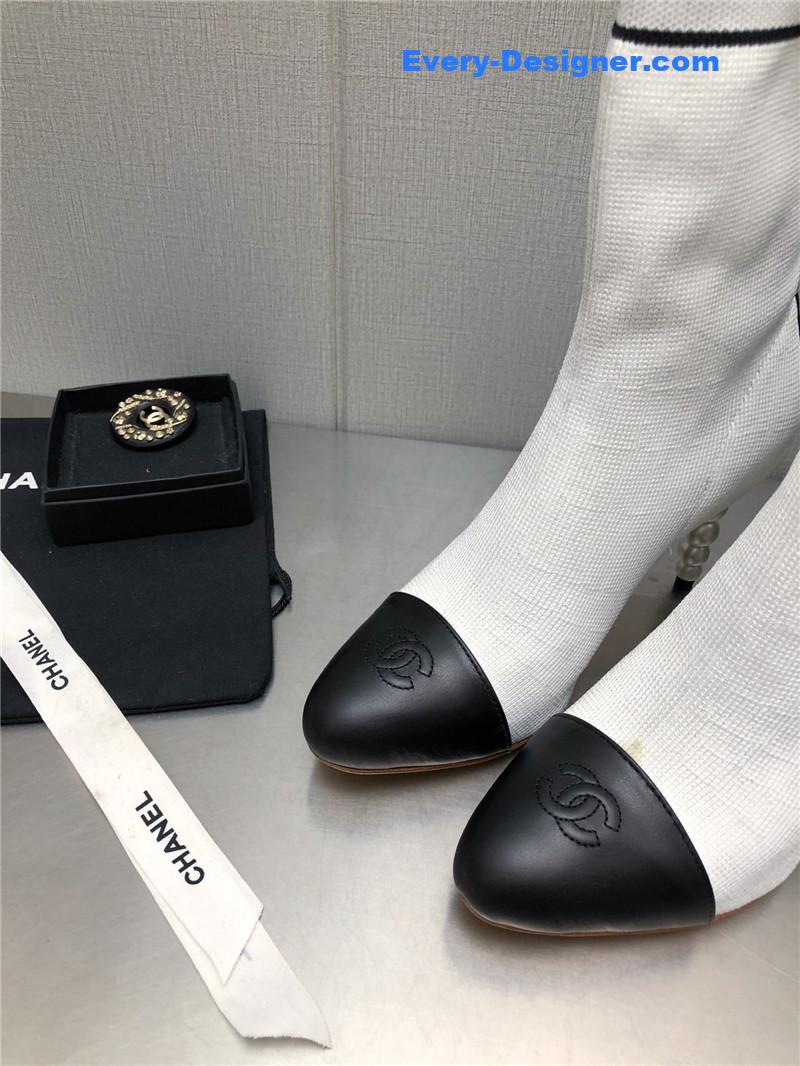 cc D1am0nd double c buckle stiletto boots