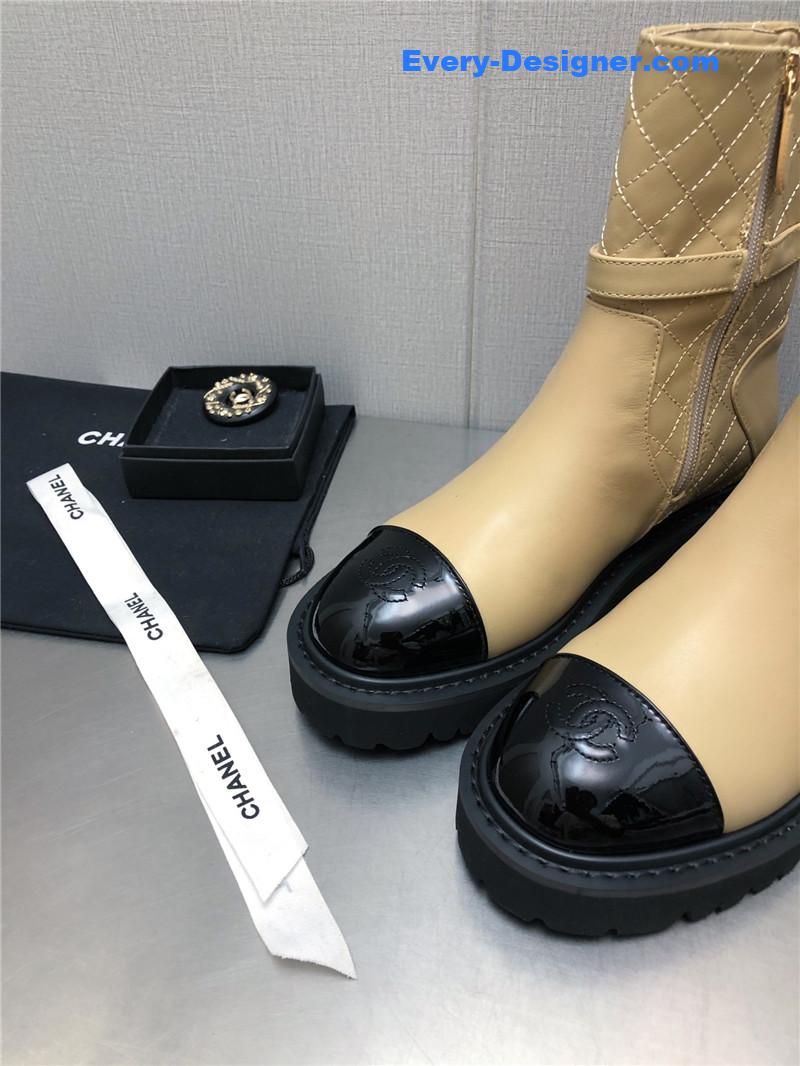 CC Double C Buckle Platform Martin Boots