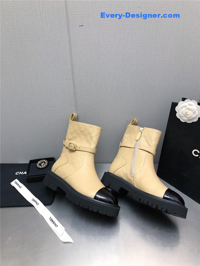 CC Double C Buckle Platform Martin Boots