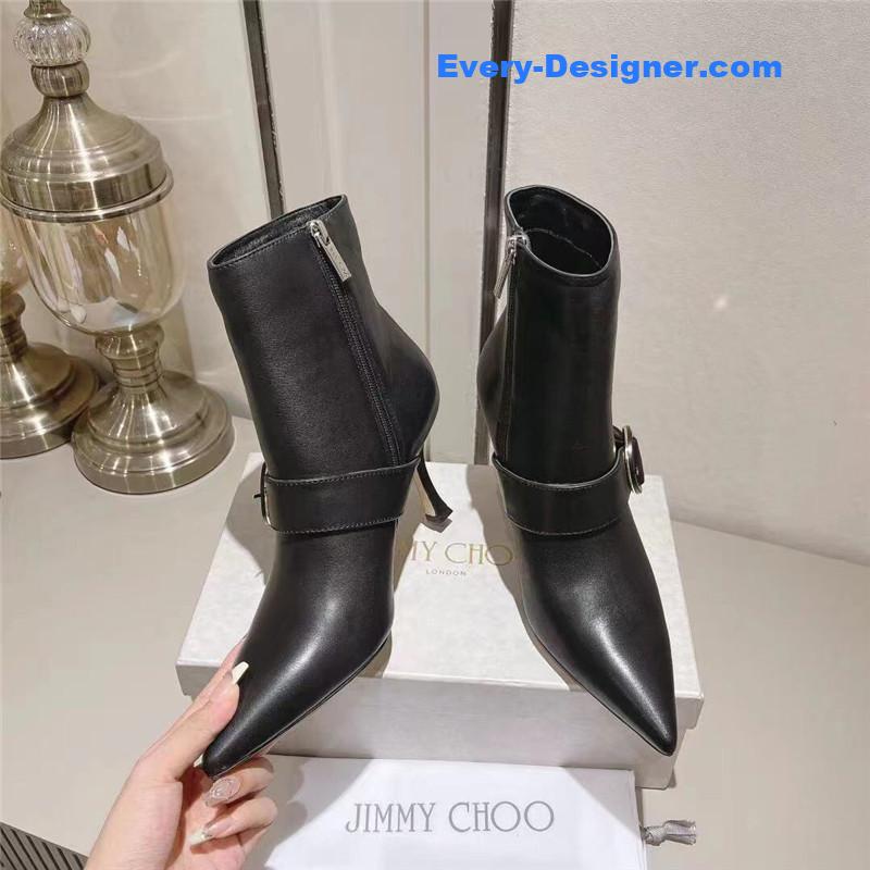 J1m*y Ch00 exquisite fashion booties