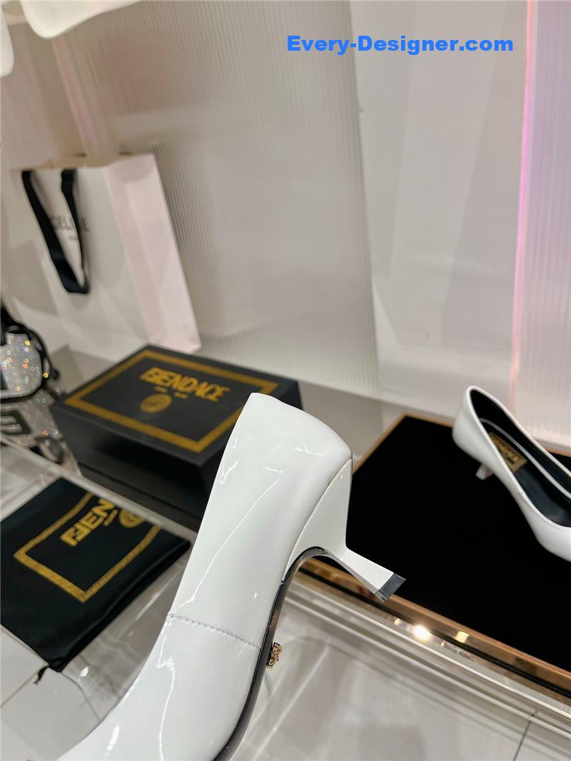 Versace simple temperament high heels