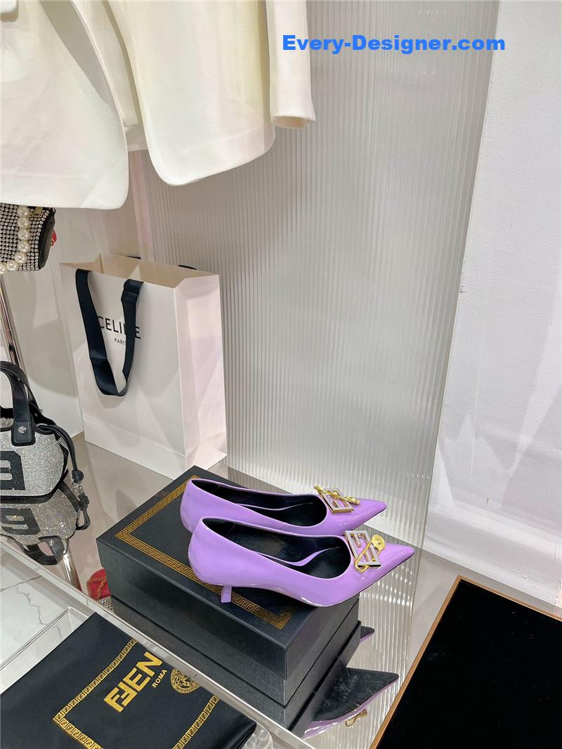 Versace simple temperament high heels