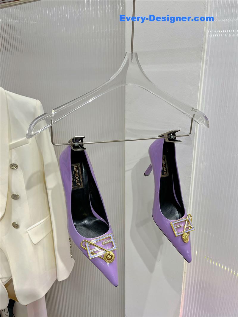 Versace simple temperament high heels