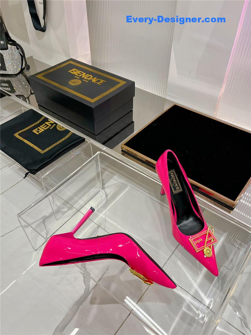 Versace simple temperament high heels