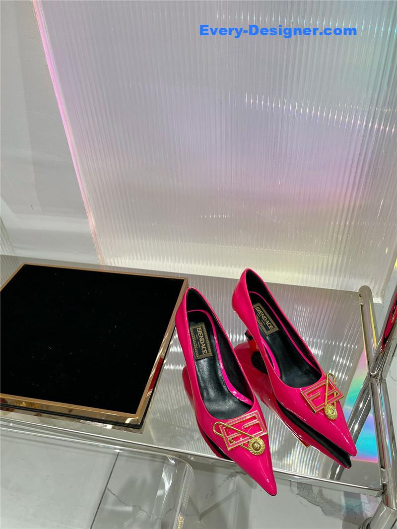 Versace simple temperament high heels