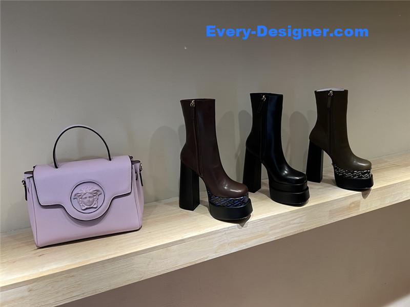 Versace autumn winter new high heel boots