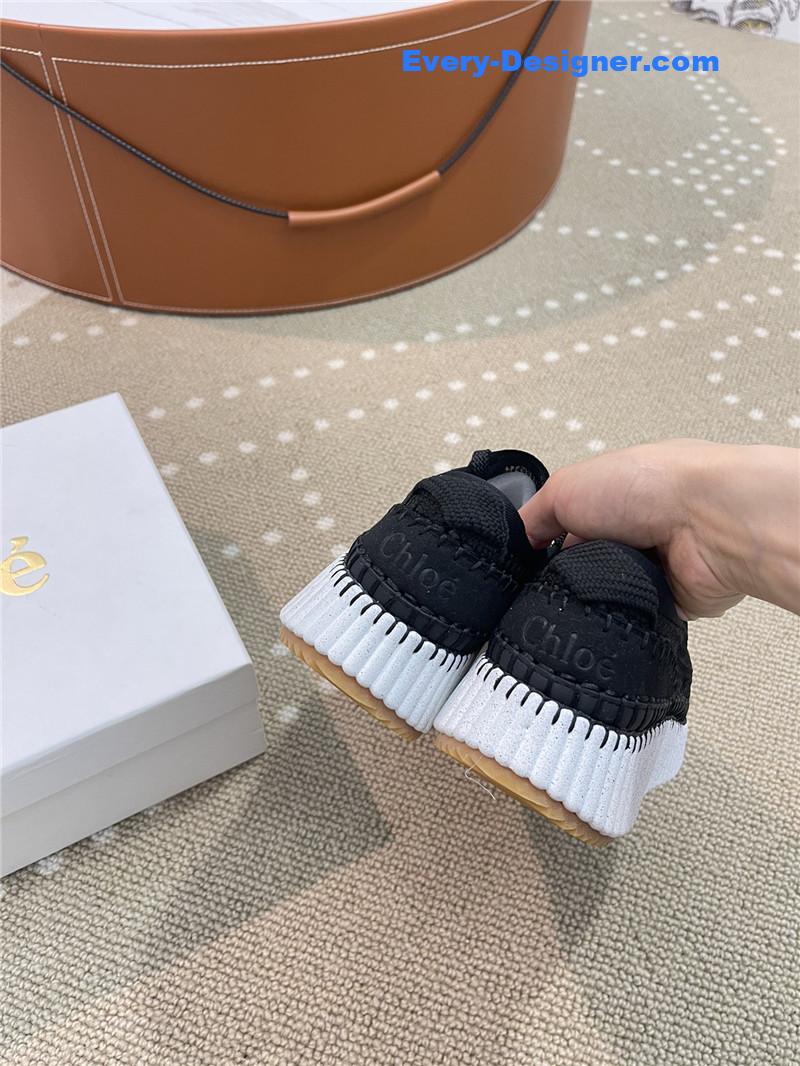 Chloe new nama rainbow jelly bean sneakers