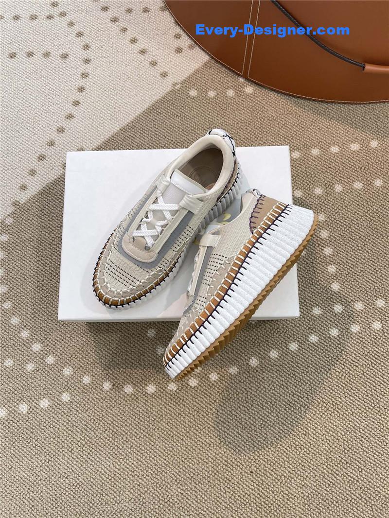 Chloe new nama rainbow jelly bean sneakers