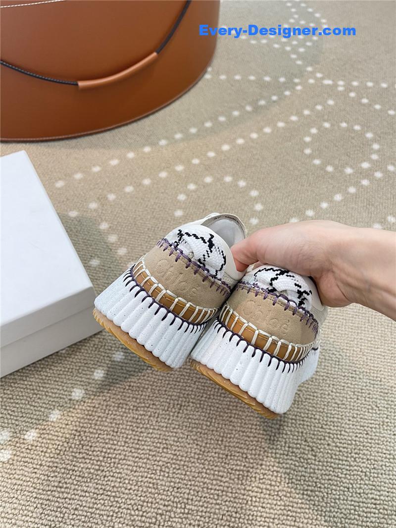 Chloe new nama rainbow jelly bean sneakers