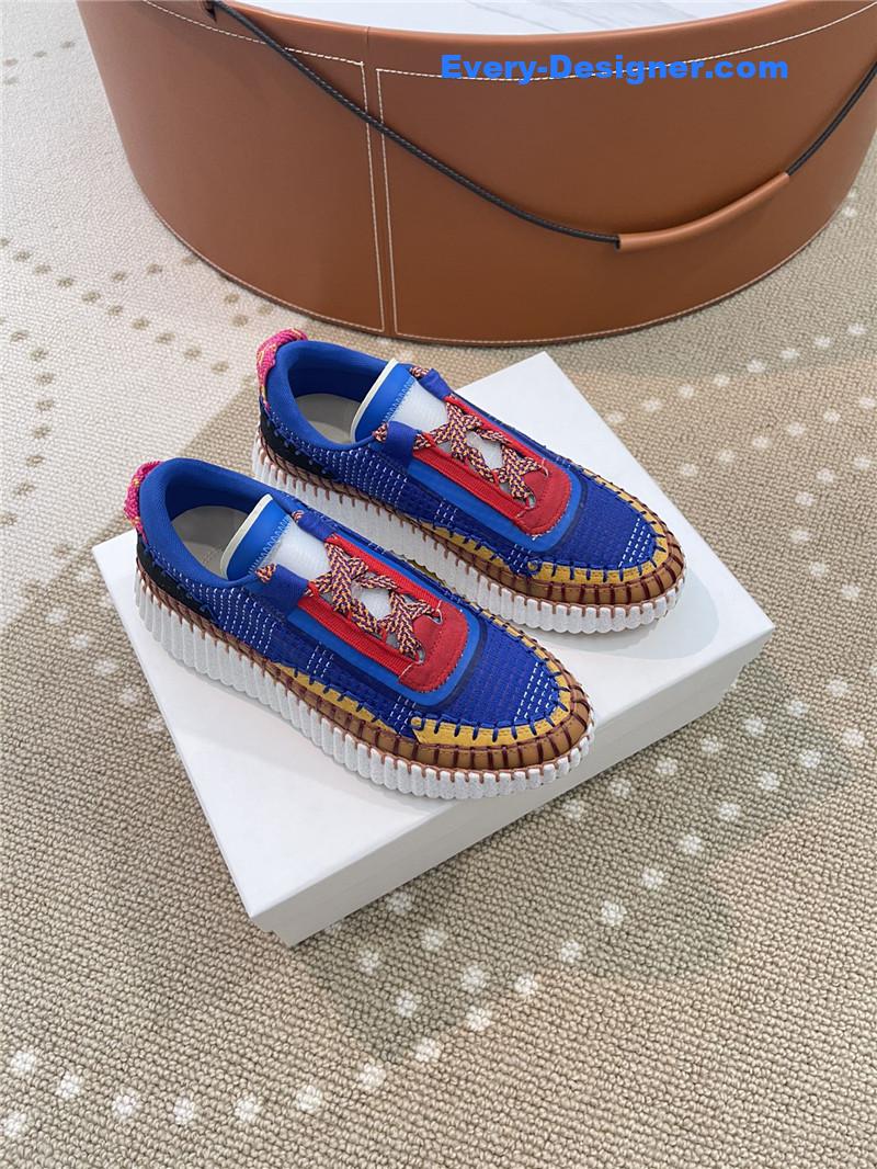 Chloe new nama rainbow jelly bean sneakers