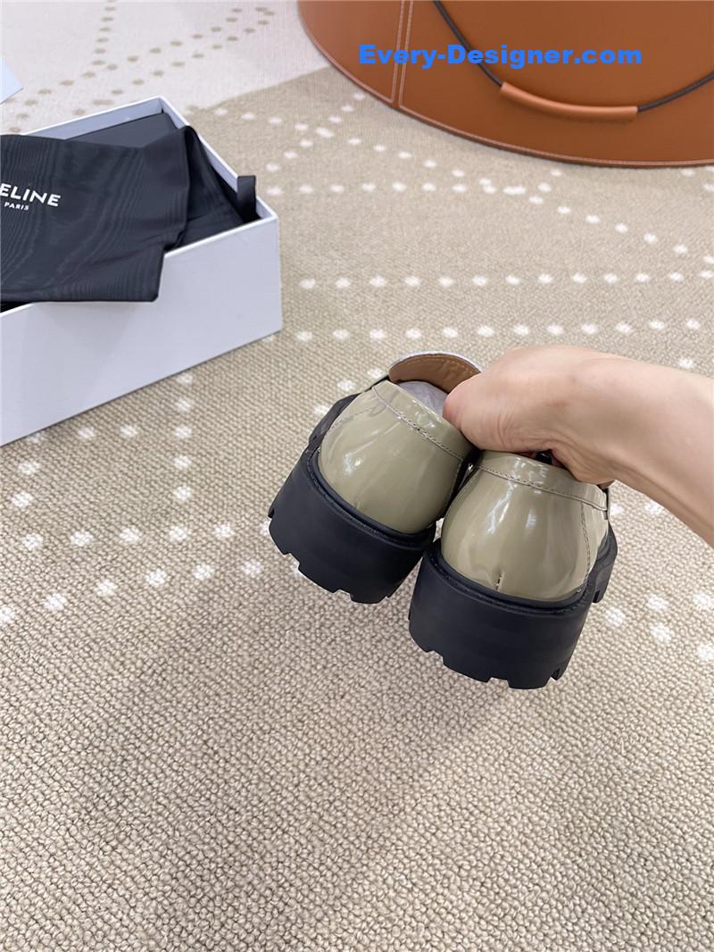 Ce1i*e new thick-soled retro style loafers