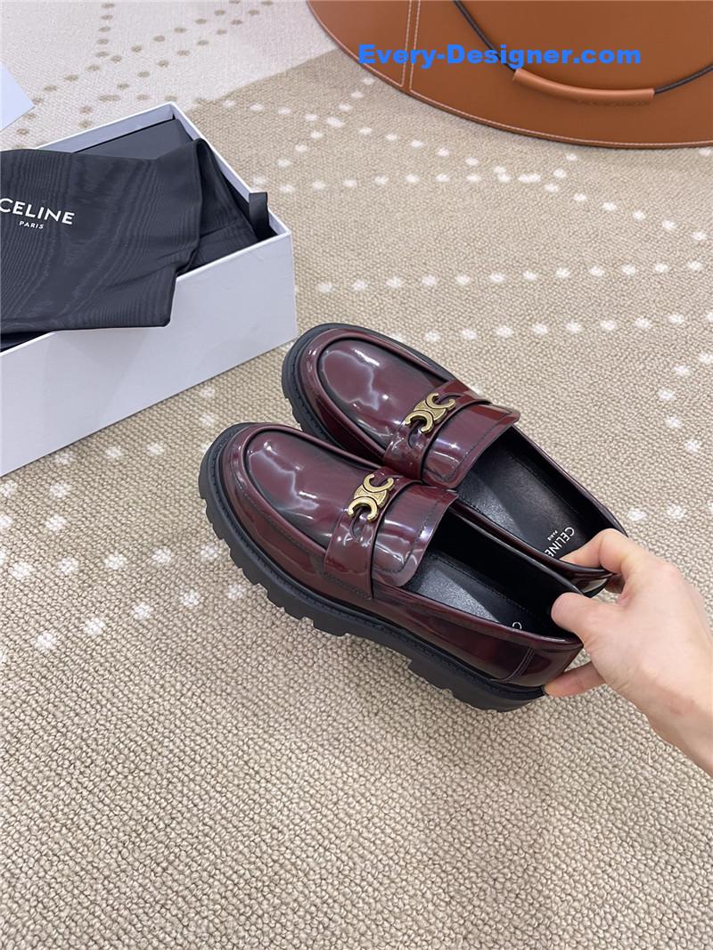 Ce1i*e new thick-soled retro style loafers