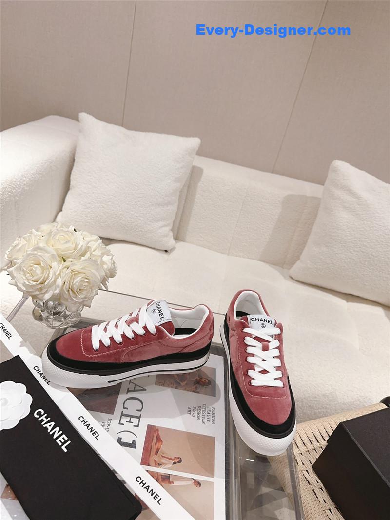 CC platform panda shoes