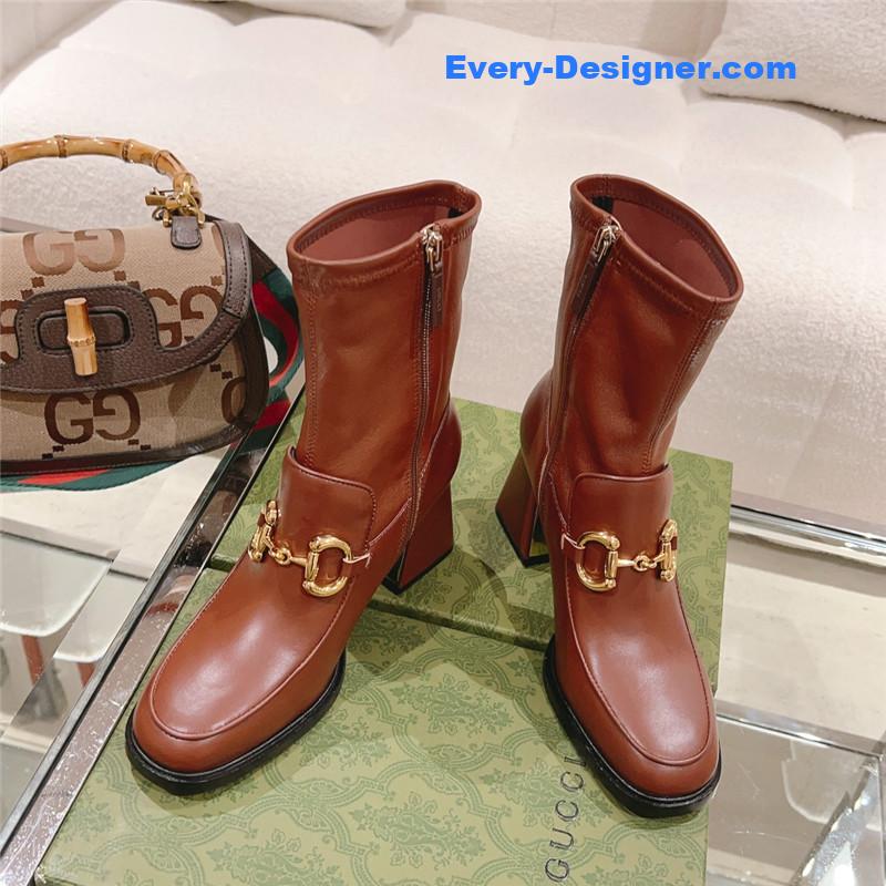Gvc*1 pull buckle ankle boots