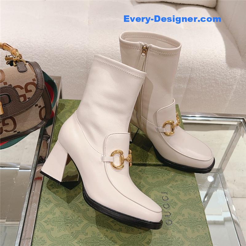 Gvc*1 pull buckle ankle boots
