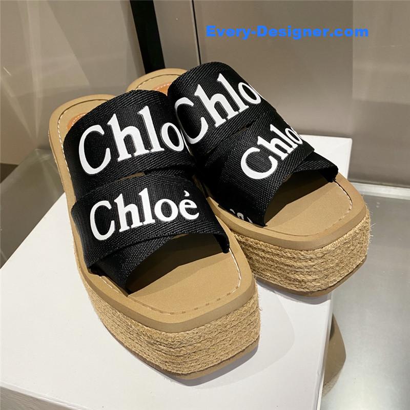 Chloe Cross Braided Roman Slippers