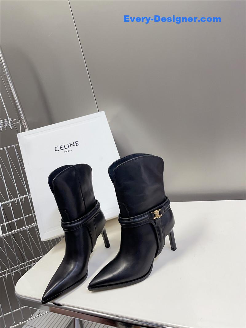 Ce1i*e arc de triomphe pointed ankle boots