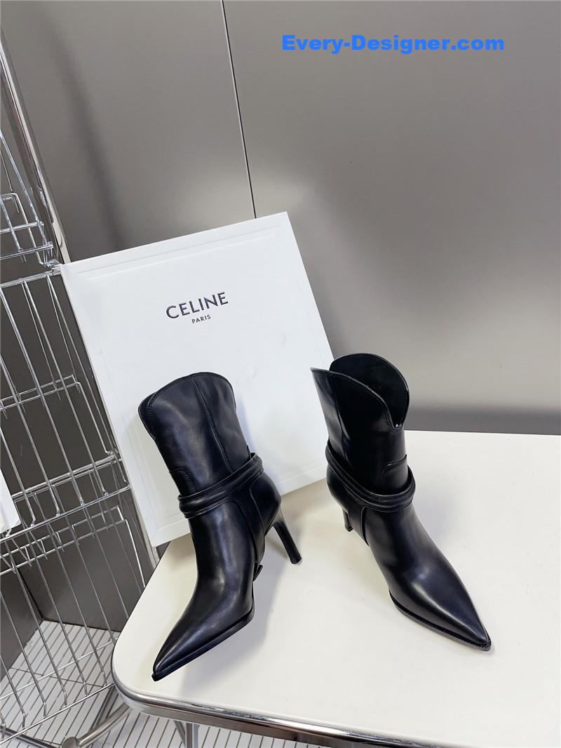 Ce1i*e arc de triomphe pointed ankle boots
