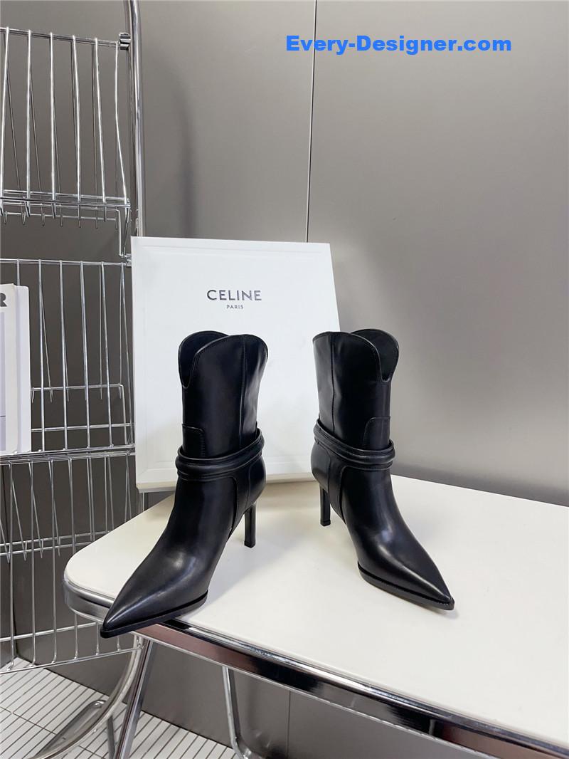 Ce1i*e arc de triomphe pointed ankle boots