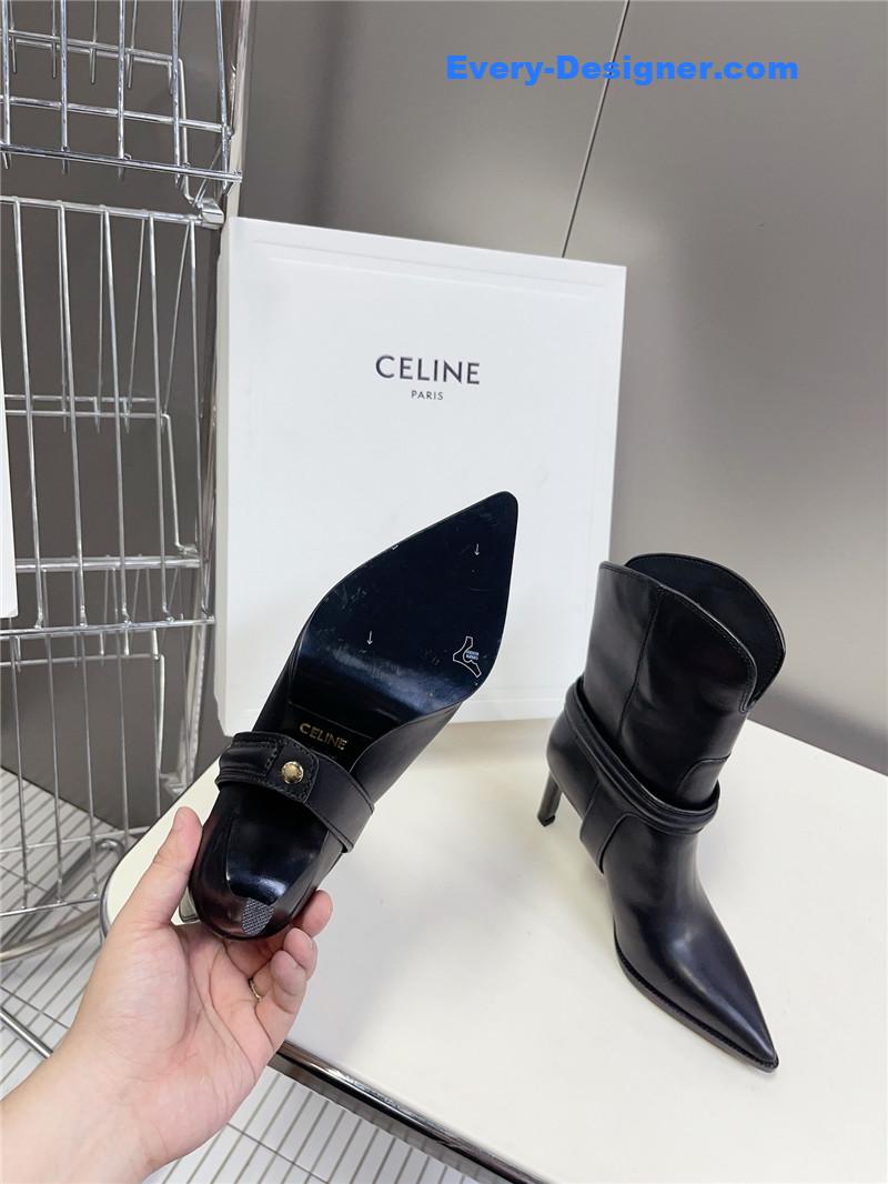 Ce1i*e arc de triomphe pointed ankle boots