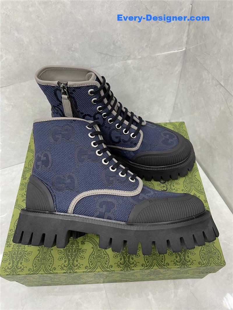 Gvc*1 side zipper martin boots