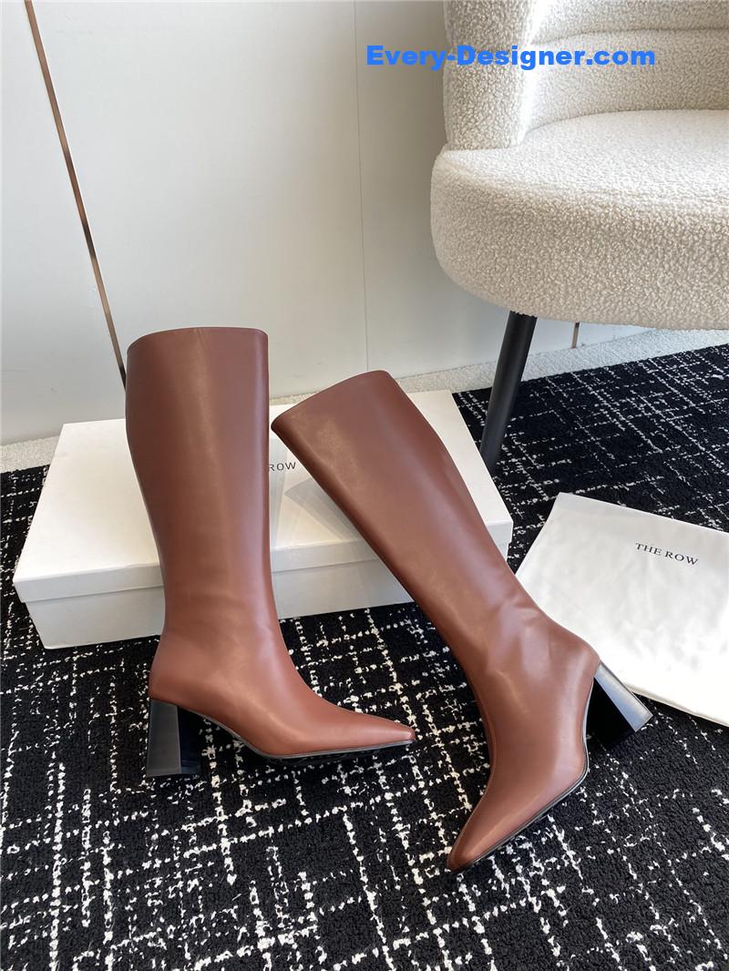 The R0w early autumn new high-heeled boots