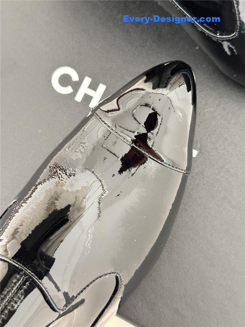 CC double C pointed chunky heel ankle boots