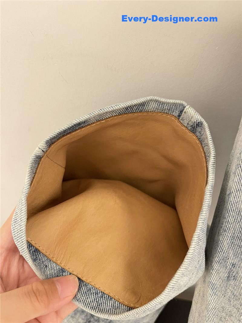 A1exa*der wang new autumn and winter pleated high boots