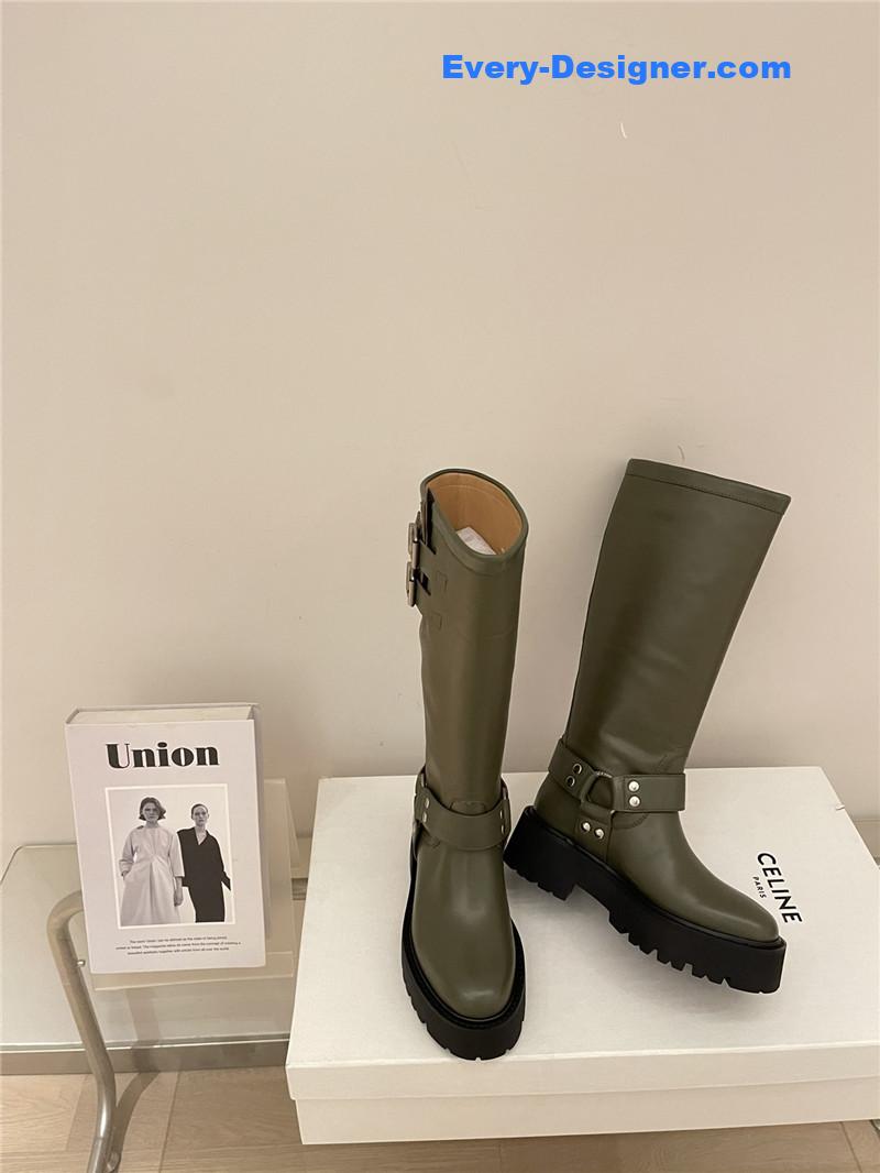 Ce1i*e | arc de triomphe high cavalier boots