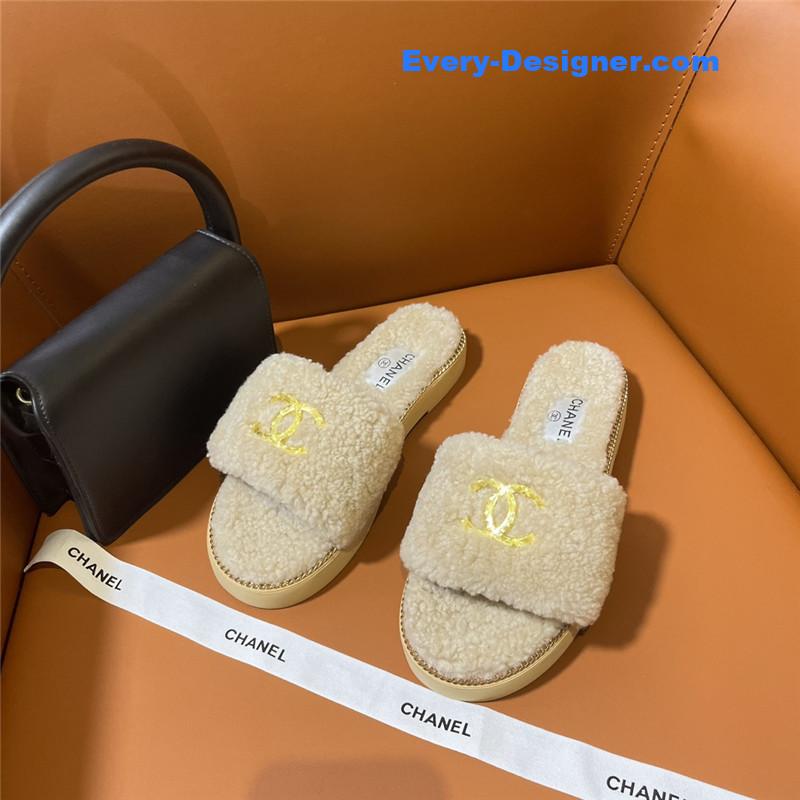 CC new fur slippers