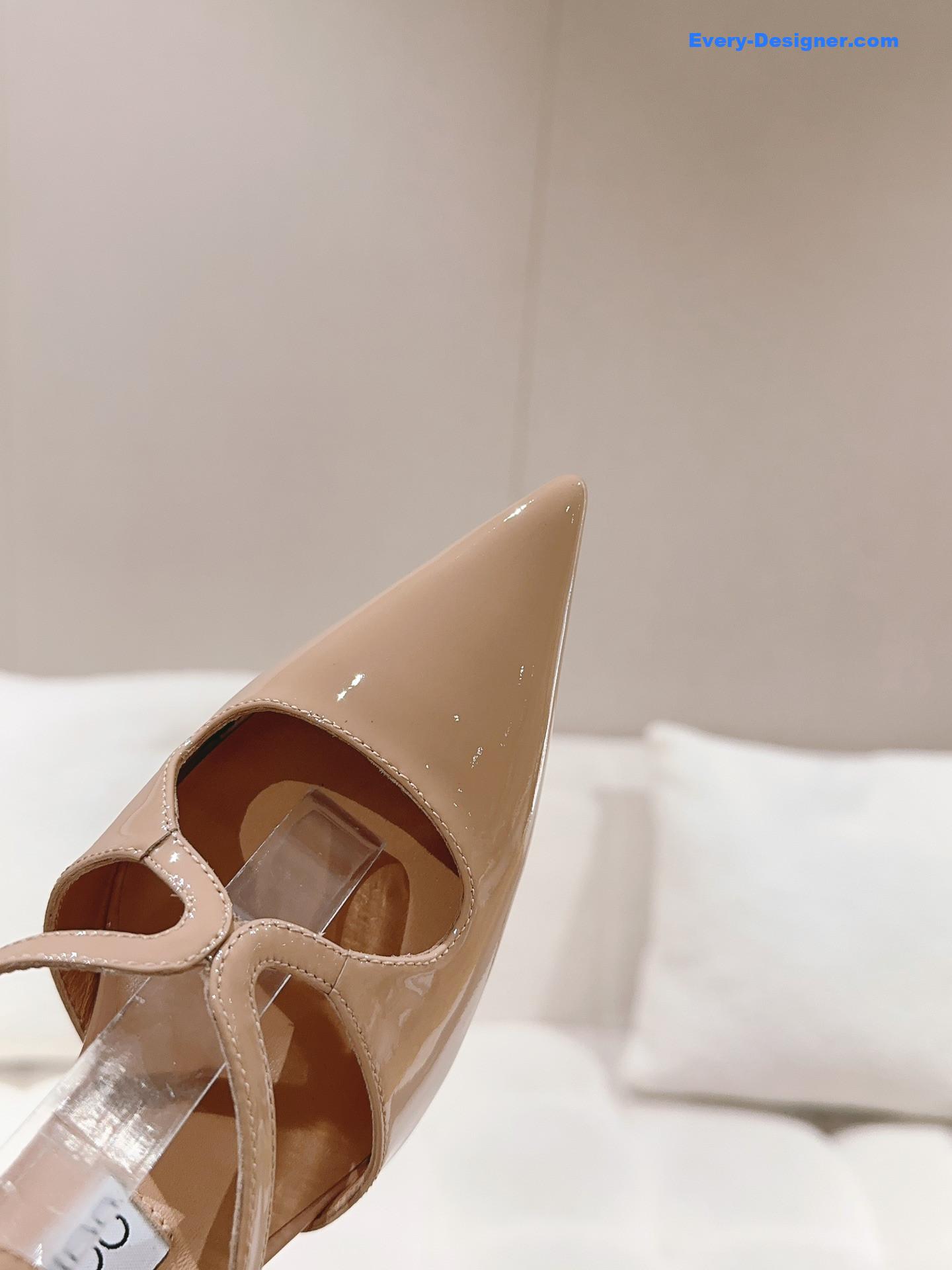 J1m*y Ch00 silk strappy pumps