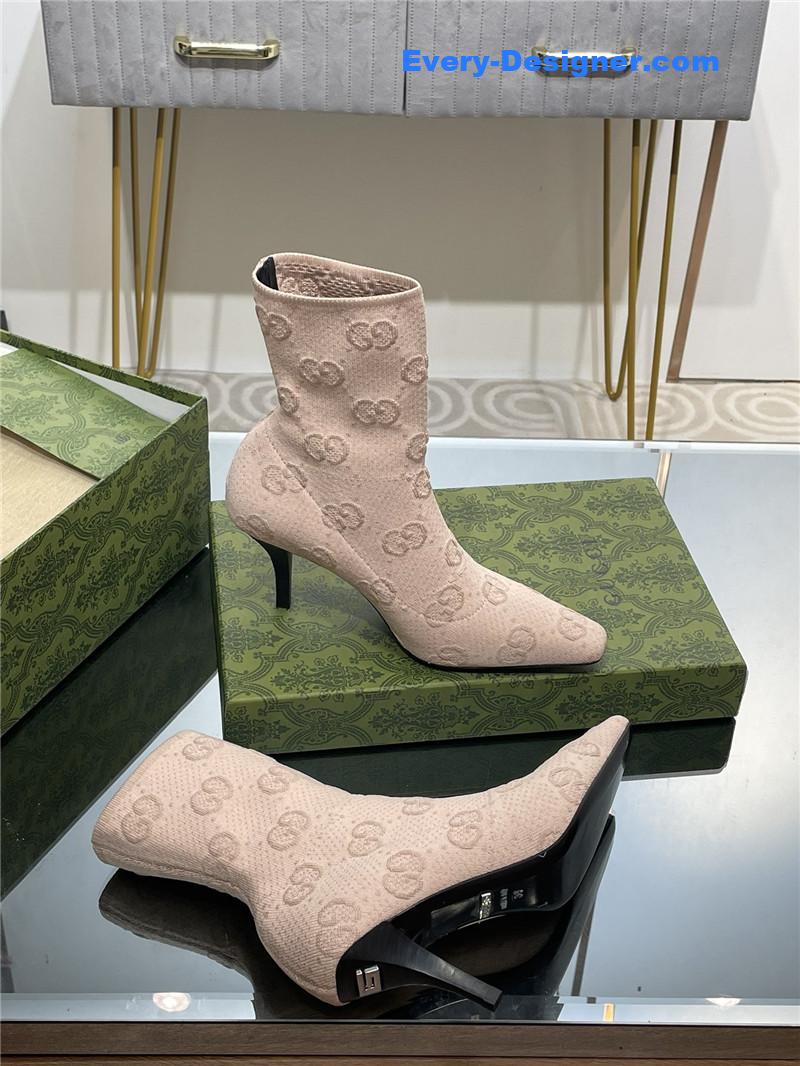 Gvc*1 new gg knitted ankle boots