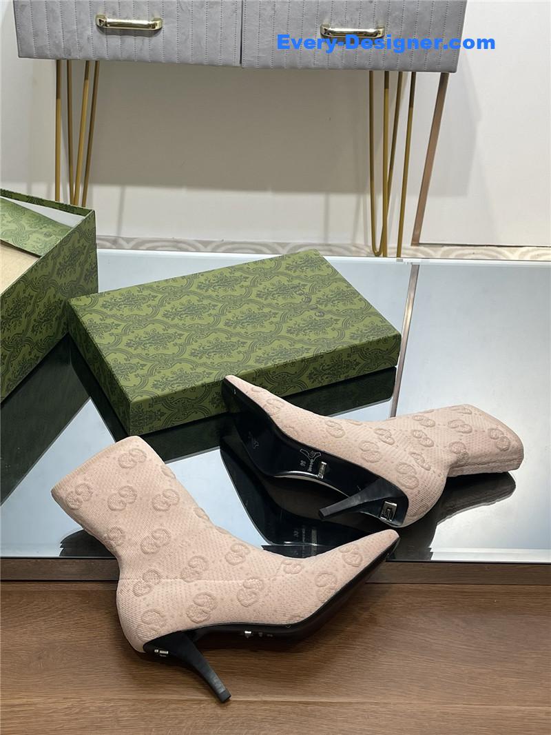 Gvc*1 new gg knitted ankle boots