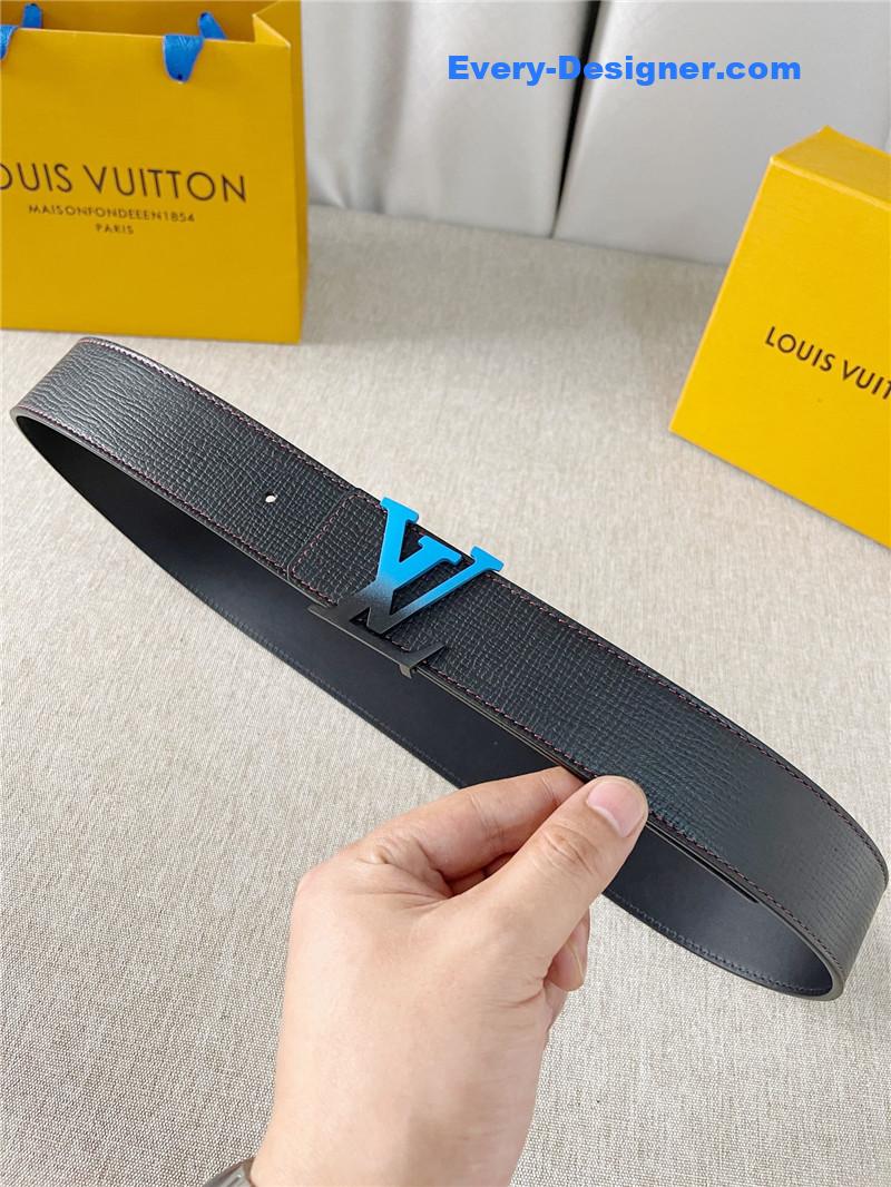 l0vis Vvtt0n lv two-color letter buckle double-sided belt